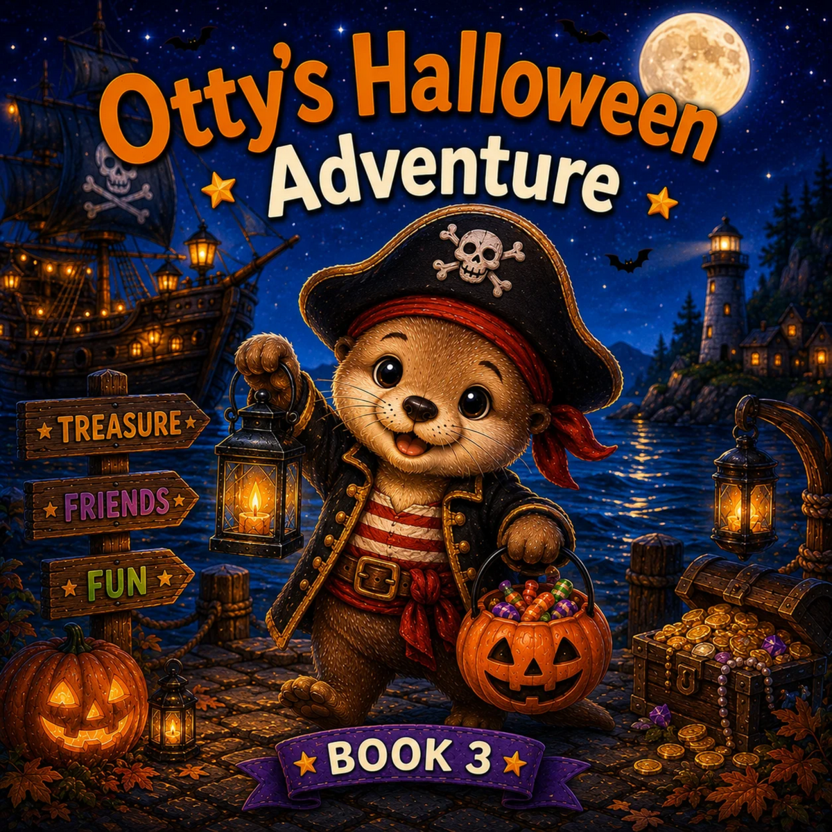 Otty’s Halloween Adventure — Book 3